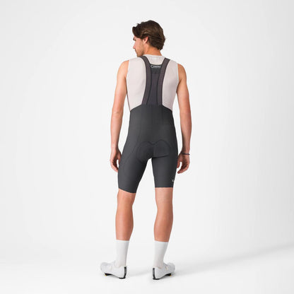 CASTELLI ESPRESSO 2 BIBSHORT DARK GRAY