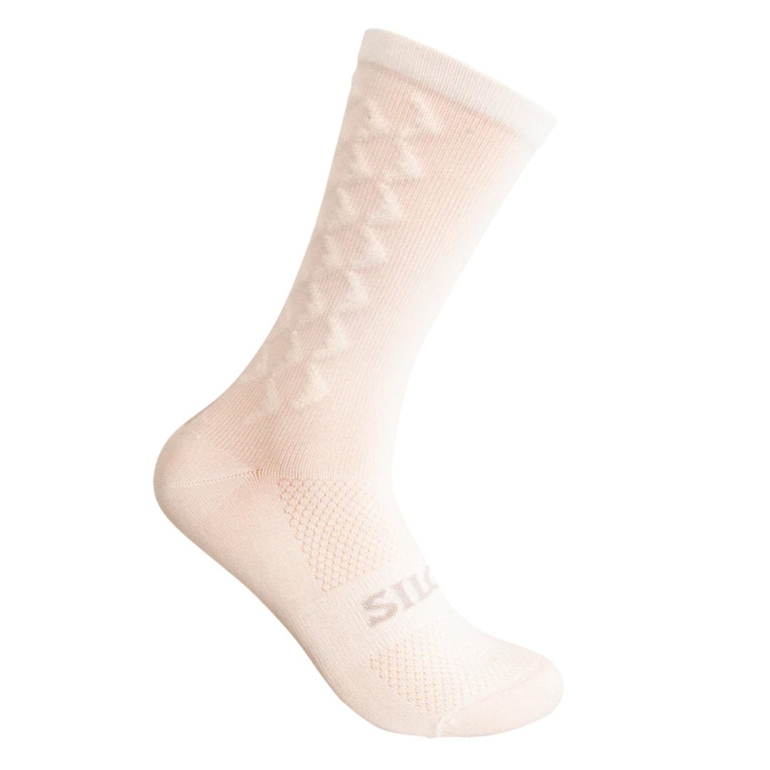 SILCA EVERYDAY AERO TALL SOCK WHITE