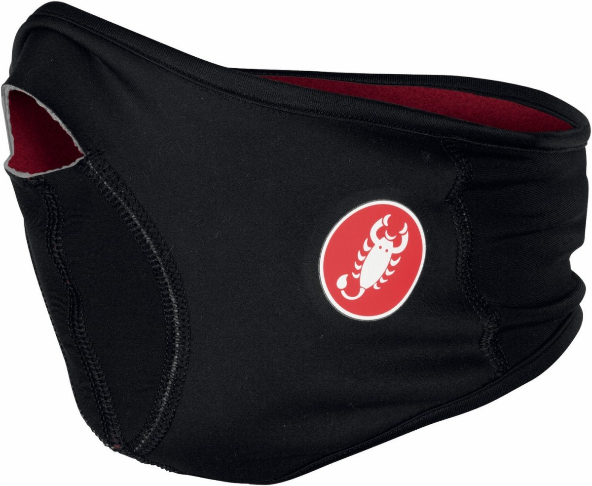 CASTELLI VISO FACE MASK BLACK