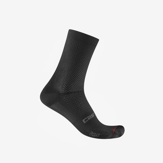 CASTELLI ESPRESSO 2 WOMENS 12 SOCK BLACK