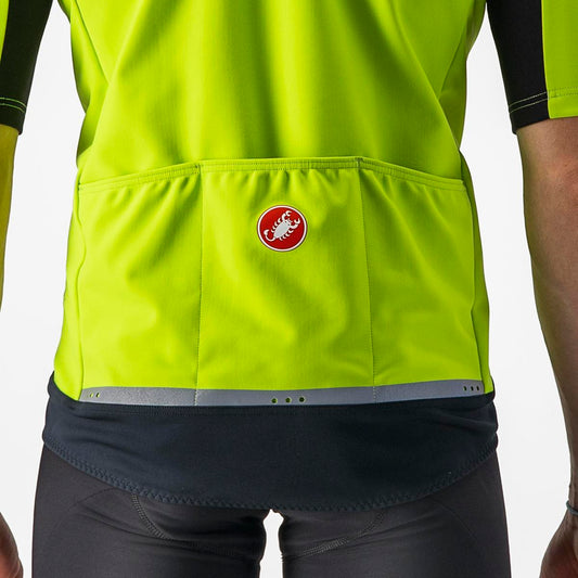 CASTELLI GABBA RoS 2 ELECTRIC LIME/DARK GRAY