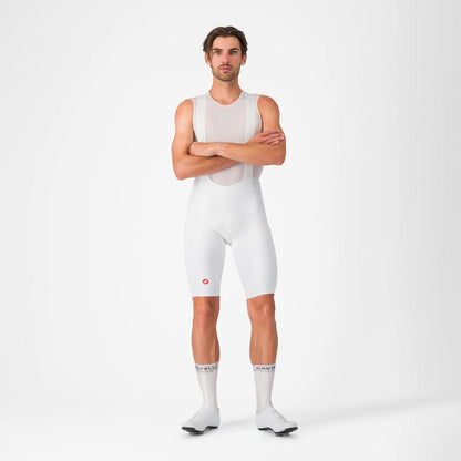 CASTELLI FREE AERO RACE S BIBSHORT WHITE
