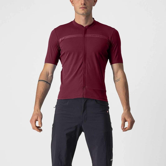 CASTELLI UNLIMITED ALLROAD JERSEY BORDEAUX