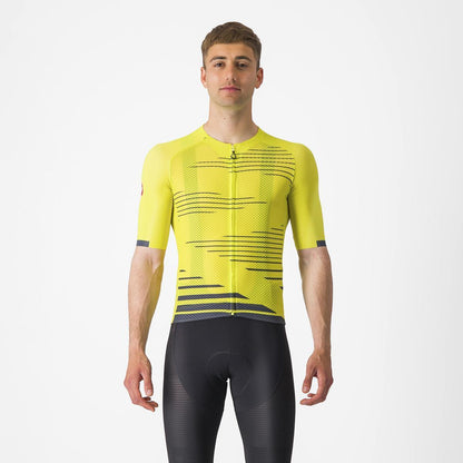 CASTELLI CLIMBER'S 4.0 JERSEY SULPHUR/TWILIGHT BLUE