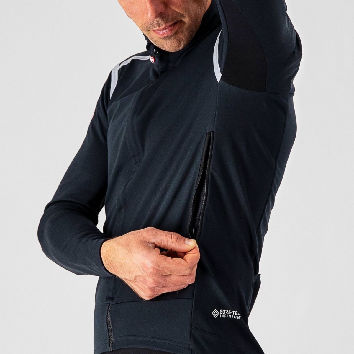 CASTELLI PERFETTO ROS LONG SLEEVE LIGHT BLACK