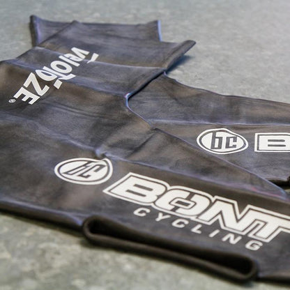 VELOTOZE SHOECOVER TALL BLACK BONT LOGO