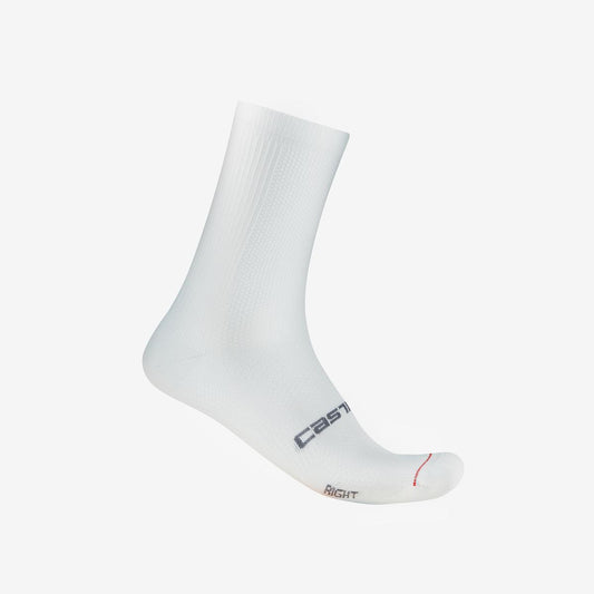 CASTELLI ESPRESSO 18 SOCK WHITE