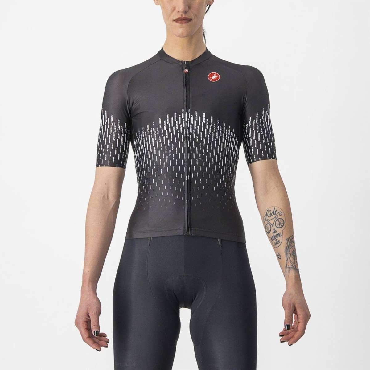 CASTELLI AERO PRO WOMENS JERSEY LIGHT BLACK