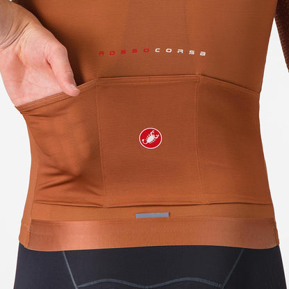 CASTELLI AERO RACE 8S JERSEY MOCHA