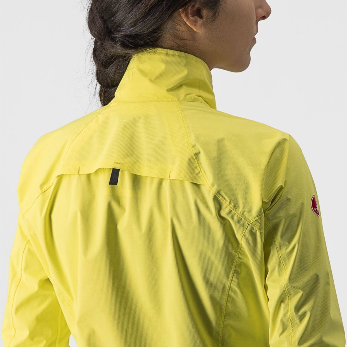 CASTELLI EMERGENCY 2 WOMENS RAIN JACKET BRILLIANT YELLOW