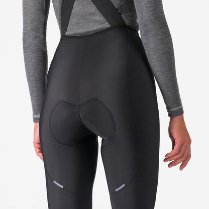 CASTELLI ESPRESSO WOMENS DT BIBTIGHT BLACK