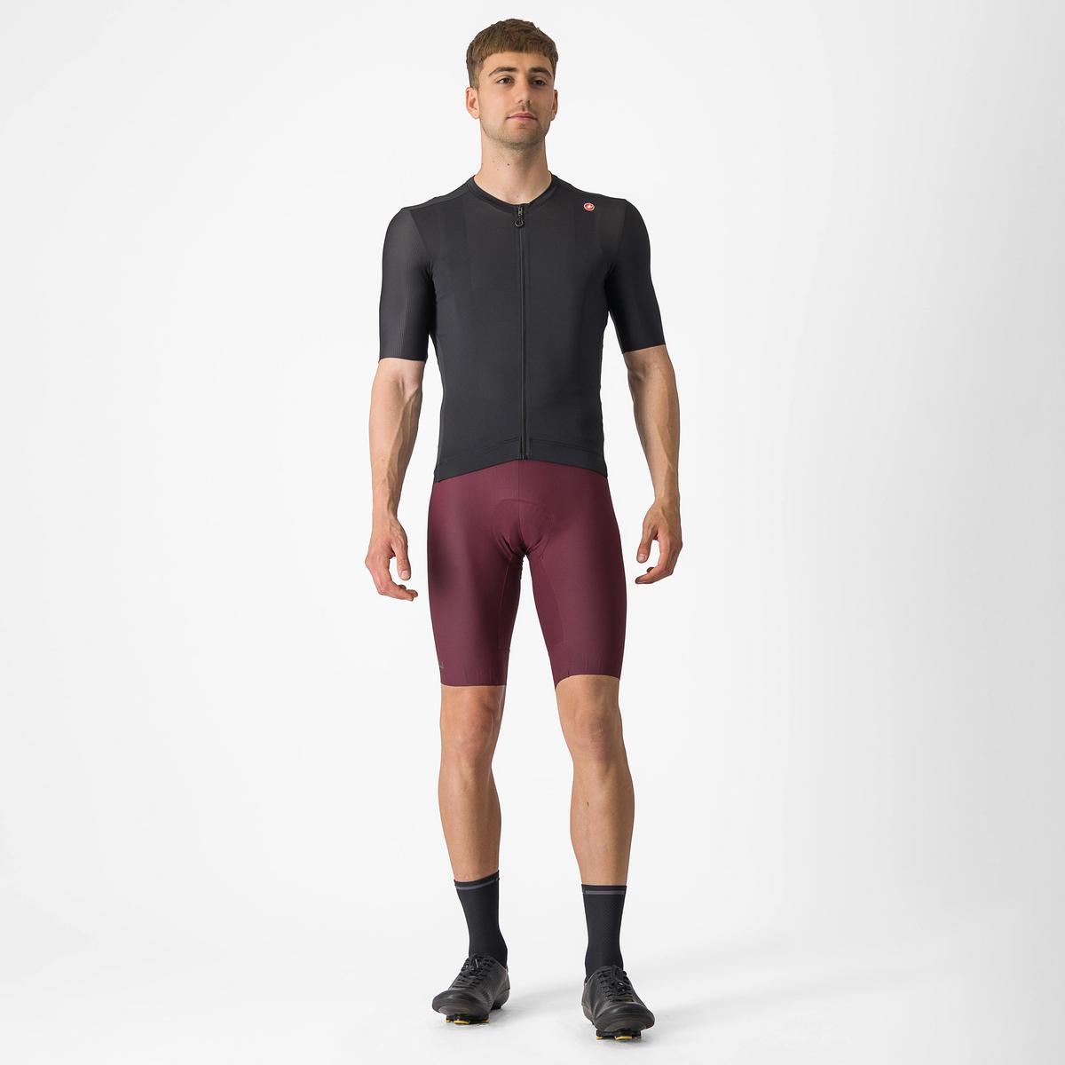 CASTELLI ESPRESSO JERSEY LIGHT BLACK/DARK GRAY