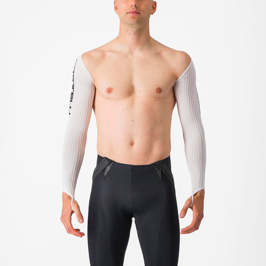 CASTELLI BOLERO LONG SLEEVE WHITE