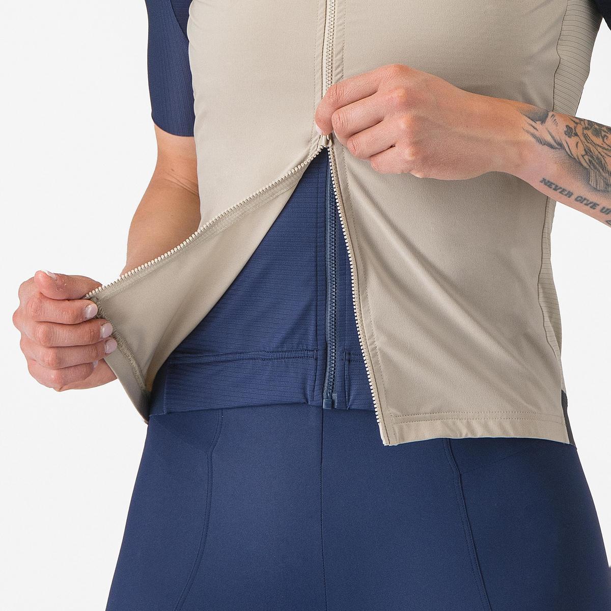 CASTELLI ESPRESSO WOMENS VEST CLAY/DARK GRAY