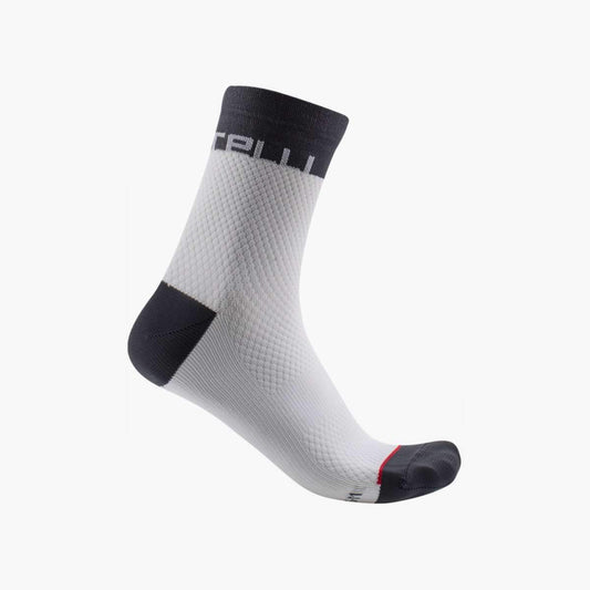 CASTELLI VELOCISSIMA 12 SOCK WHITE/DARK GRAY