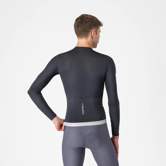 CASTELLI ESPRESSO 2 LS JERSEY BLACK
