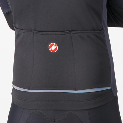 CASTELLI ENTRATA 2 JACKET LIGHT BLACK/DARK GRAY