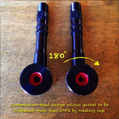 SILCA FLOOR PUMP CHUCK DISC ADAPTER ALUMINIUM BLACK