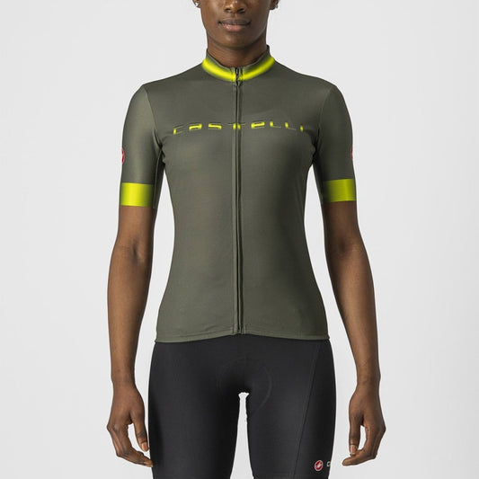 CASTELLI GRADIENT JERSEY MILITARY GREEN S