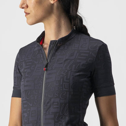 CASTELLI PROMESSA JACQUARD JERSEY LIGHT BLACK