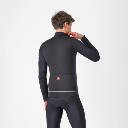 CASTELLI ENTRATA 2 JACKET LIGHT BLACK/DARK GRAY