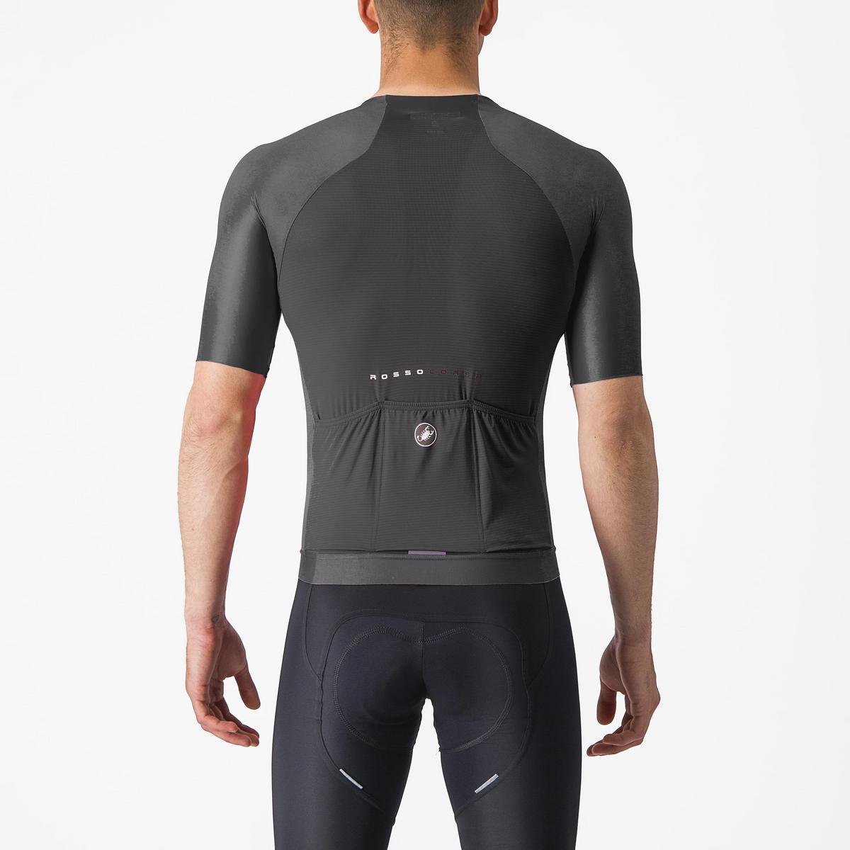 CASTELLI AERO RACE 7.0 JERSEY LIGHT BLACK