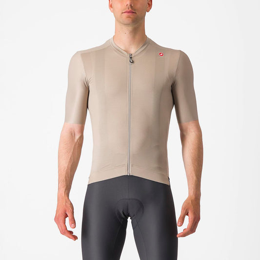 CASTELLI ESPRESSO JERSEY CLAY/BLACK