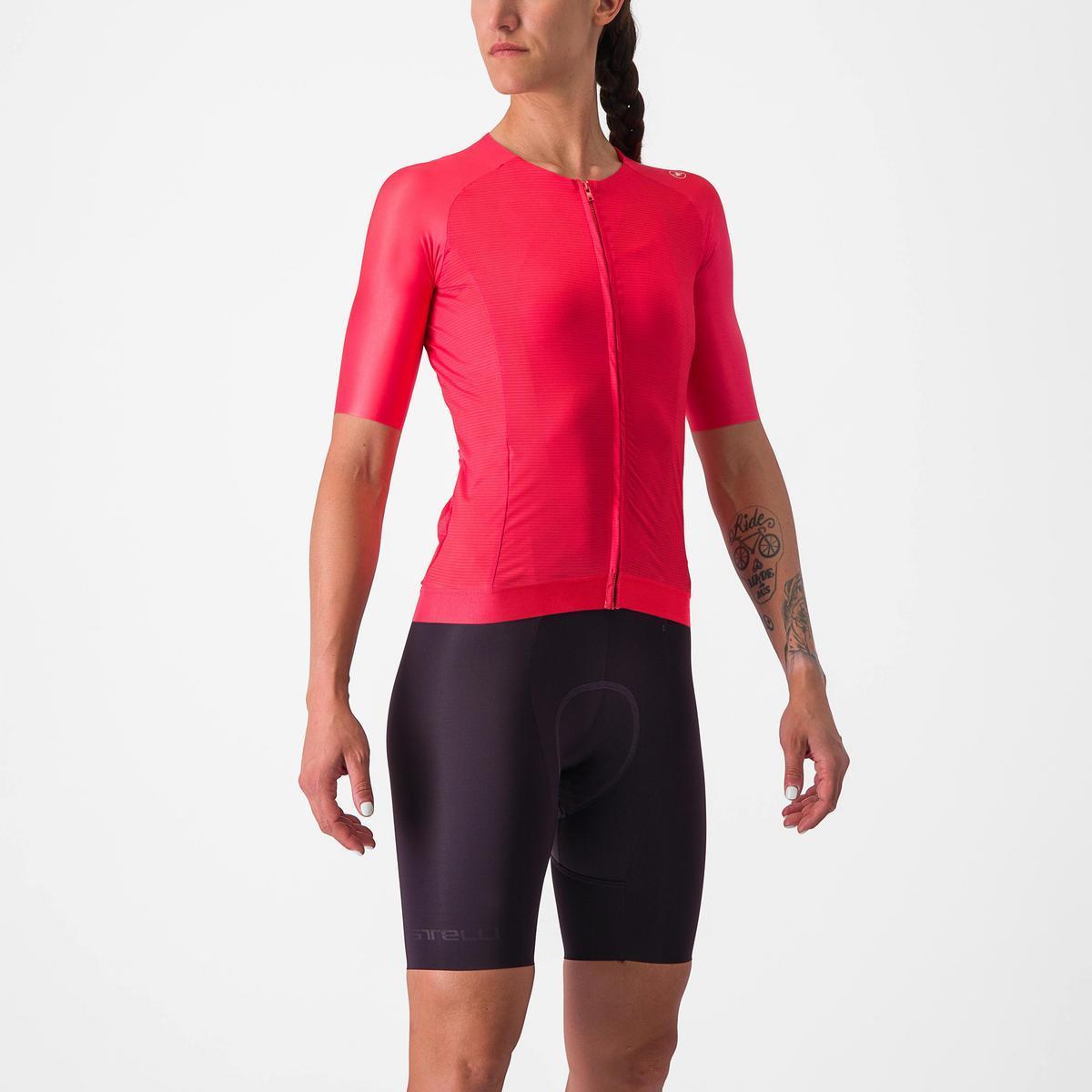 CASTELLI AERO PRO 7.0 W JERSEY HIBISCUS