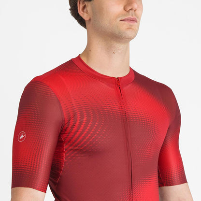 CASTELLI VORTICE JERSEY RED/RICH RED