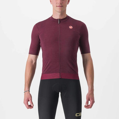 CASTELLI ESSENZA JERSEY BORDEAUX