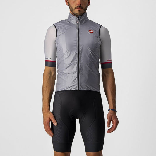 CASTELLI ARIA VEST SILVER GREY