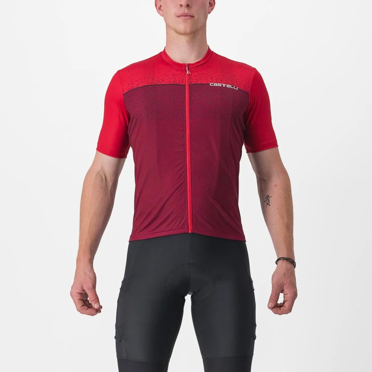 CASTELLI UNLIMITED ENTRATA JERSEY DARK RED/BORDEAUX