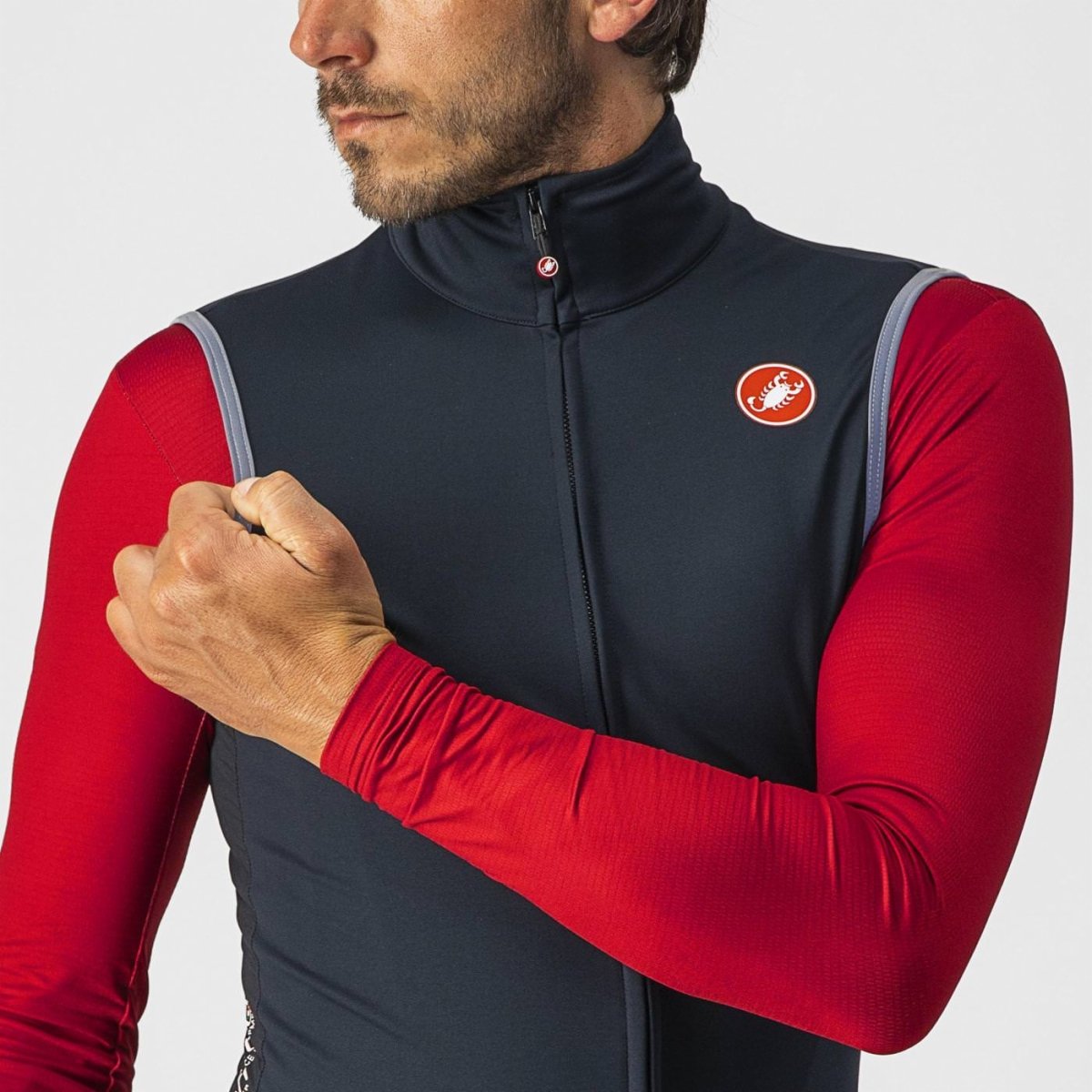 CASTELLI PERFETTO ROS VEST LIGHT BLACK