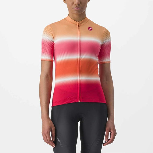 CASTELLI DOLCE JERSEY SOFT ORANGE/HIBISCUS